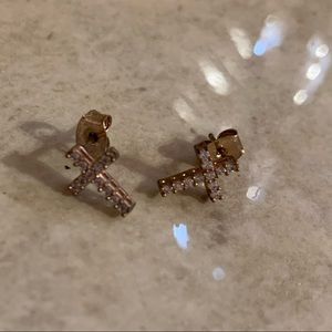 Cross earrings